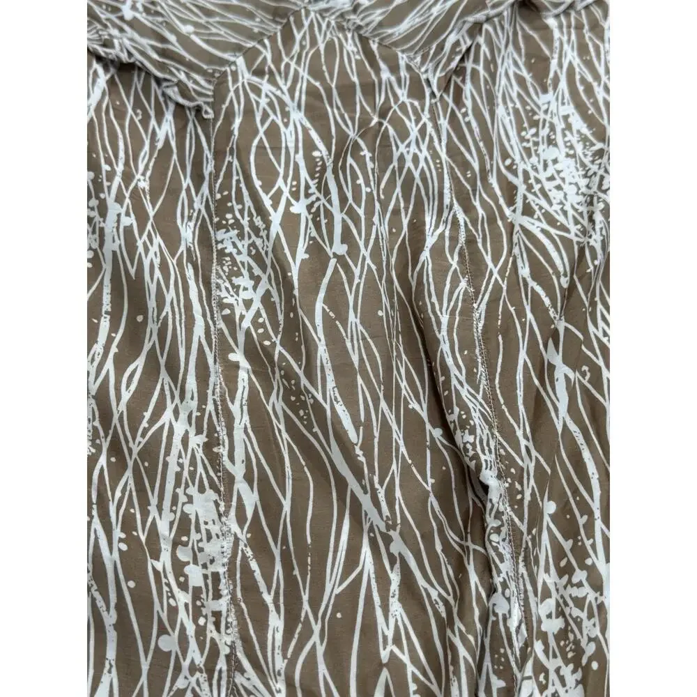 Anna Sui Anthropologie Maxi Skirt Brown Boho Prairie Fairycore Cottagecore 10